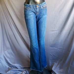 SOLD!! Joe's Jeans Studded Rocker Fit W 29 Low Waist